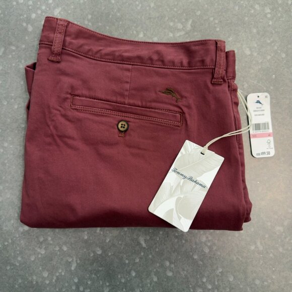 Tommy Bahama Boracay 8" Shorts – Napa Red – Size 40 (NWT) - Picture 3 of 15